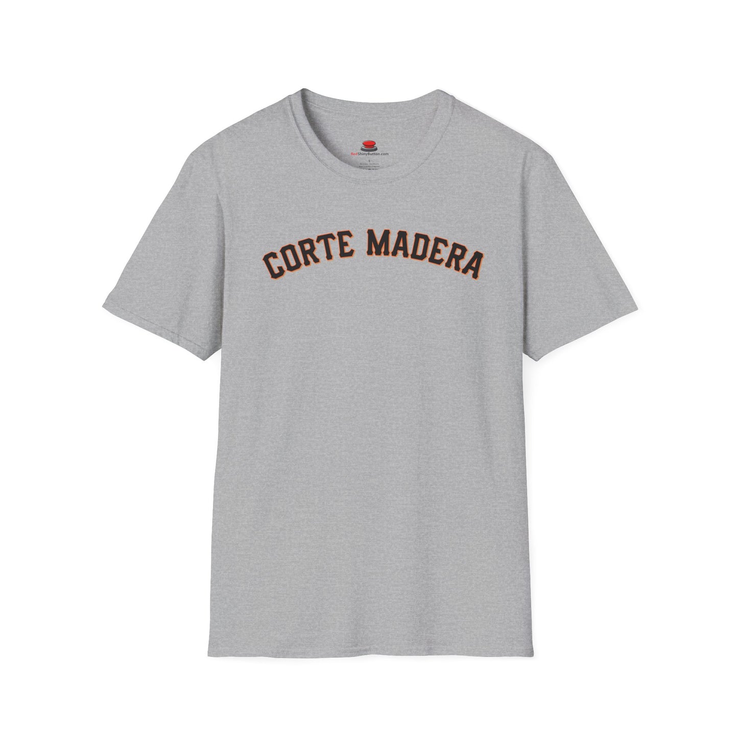 Corte Madera Baseball Font T-Shirt
