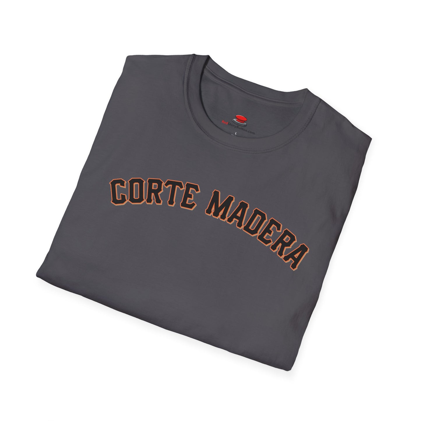 Corte Madera Baseball Font T-Shirt