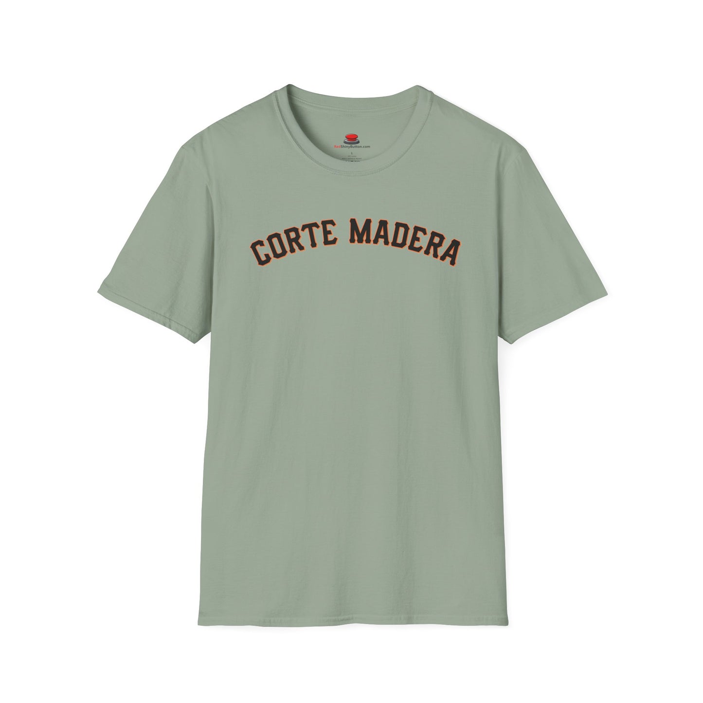 Corte Madera Baseball Font T-Shirt