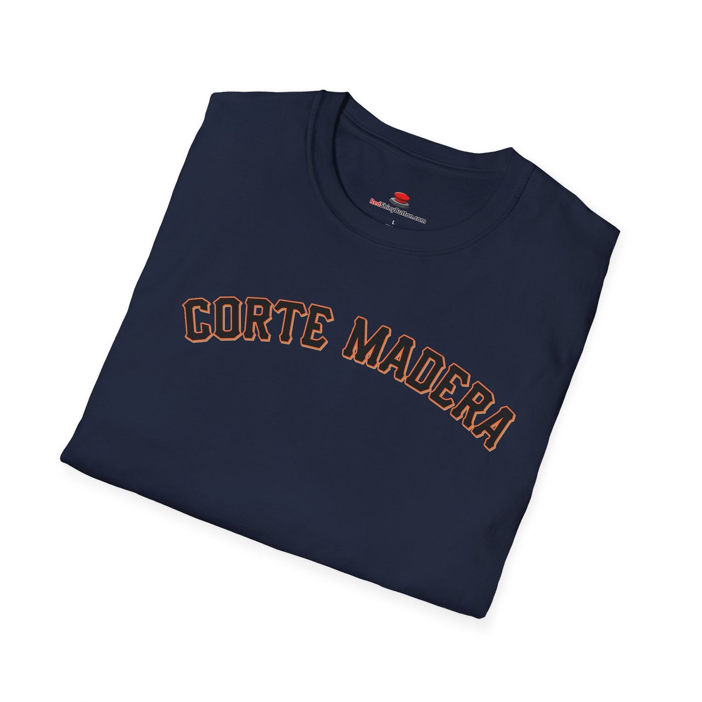 Corte Madera Baseball Font T-Shirt