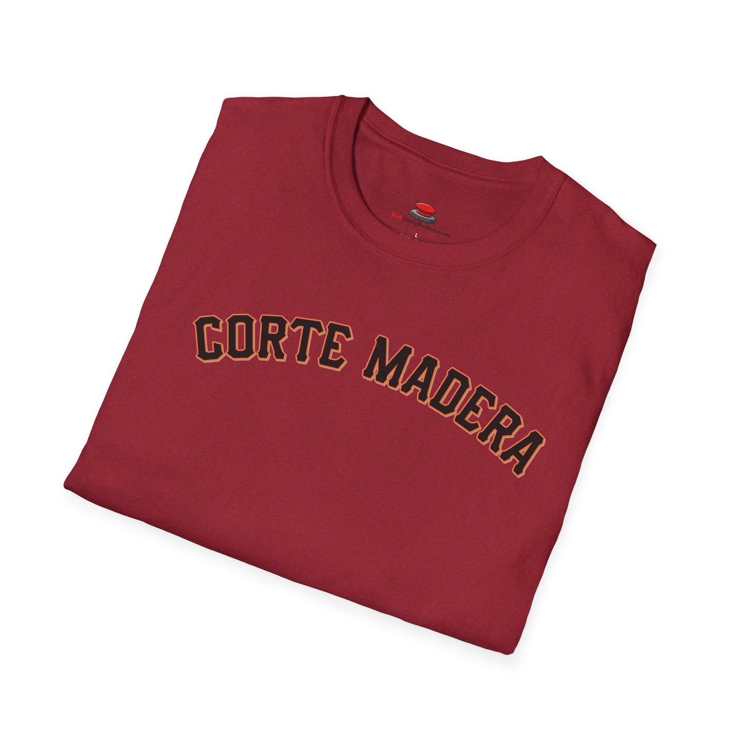 Corte Madera Baseball Font T-Shirt