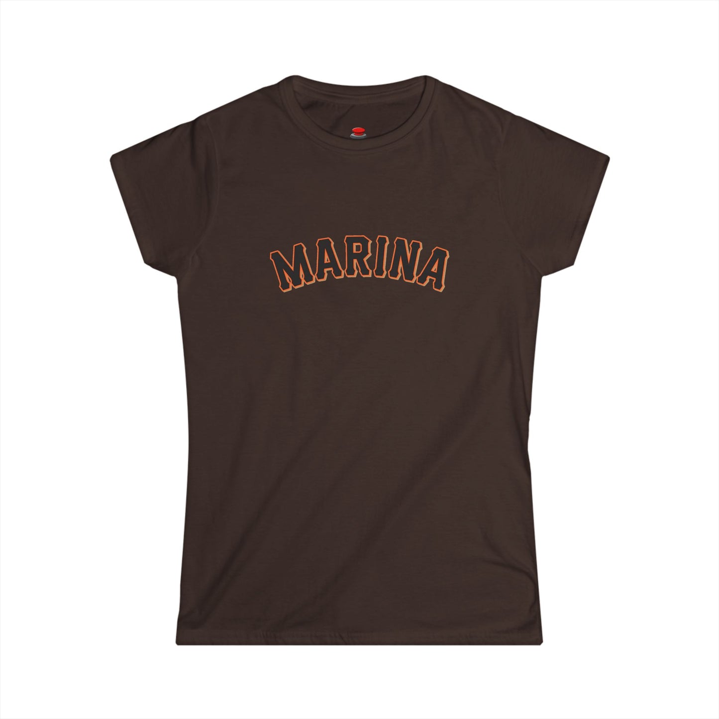 Women's Tee - Marina District San Francisco Giants Font