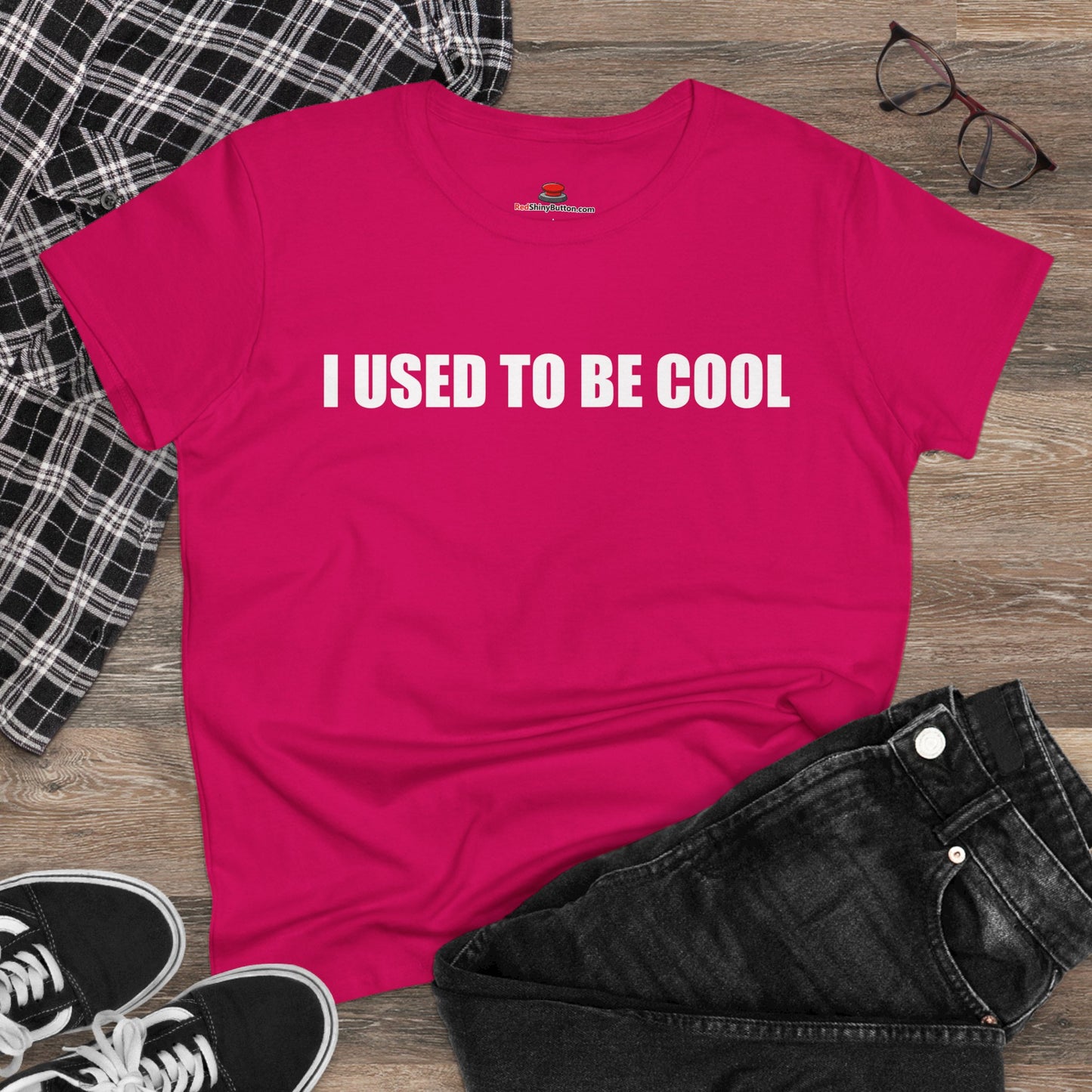 Women's Midweight Cotton I Used To Be Cool Tee