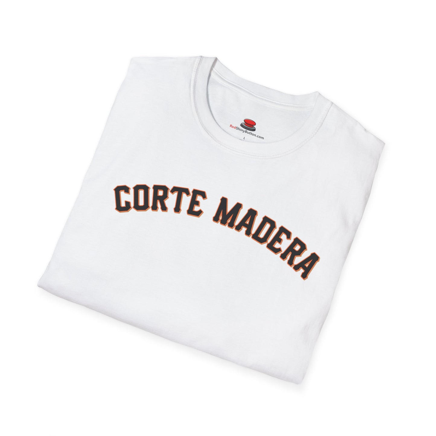 Corte Madera Baseball Font T-Shirt
