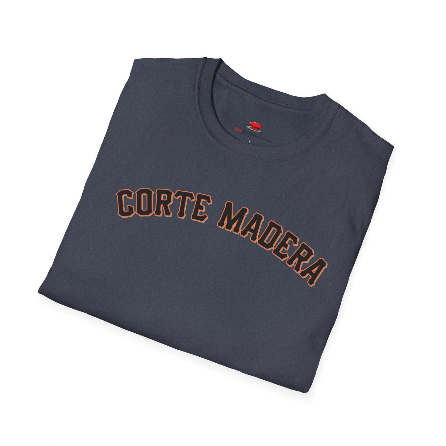 Corte Madera Baseball Font T-Shirt