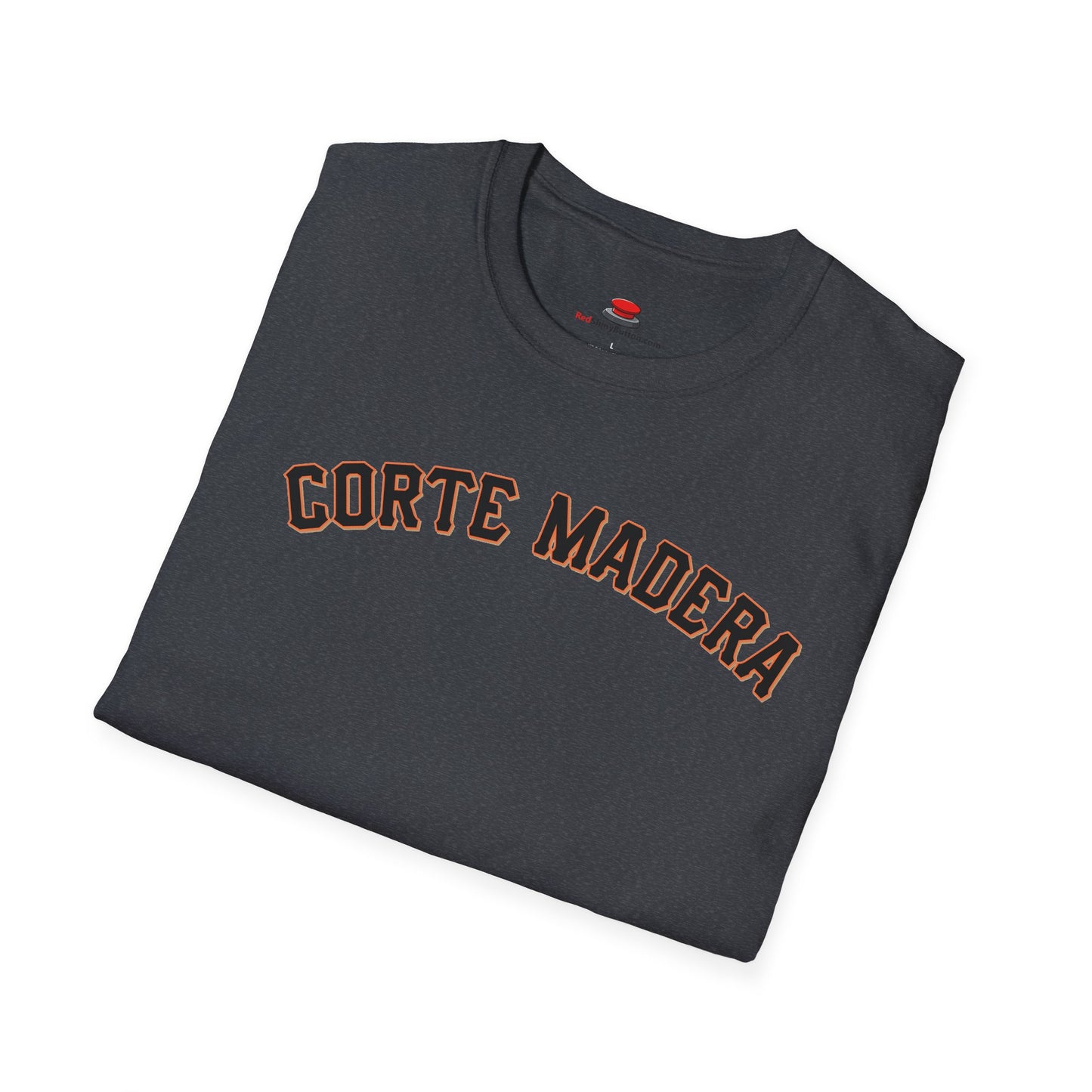 Corte Madera Baseball Font T-Shirt
