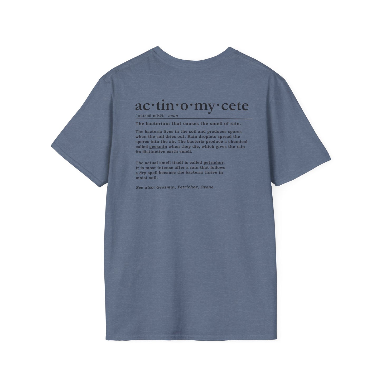 Rain Smell Definition T-Shirt - Actinomycete