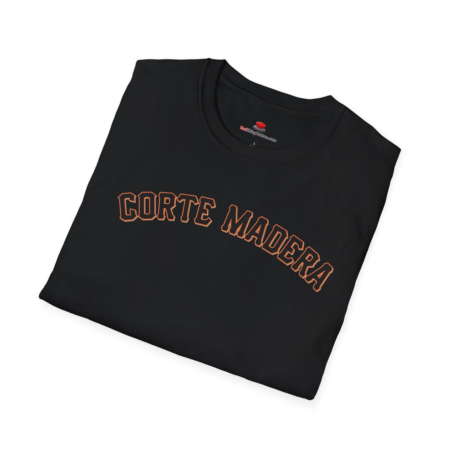 Corte Madera Baseball Font T-Shirt