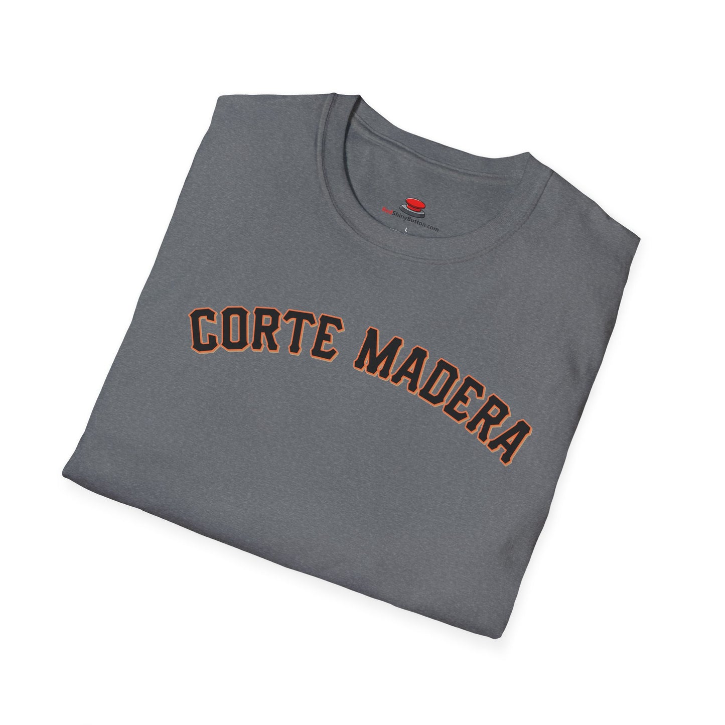 Corte Madera Baseball Font T-Shirt