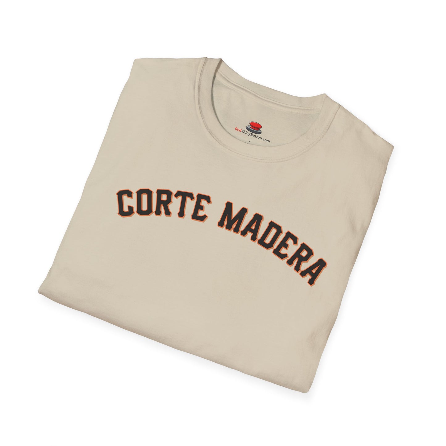 Corte Madera Baseball Font T-Shirt