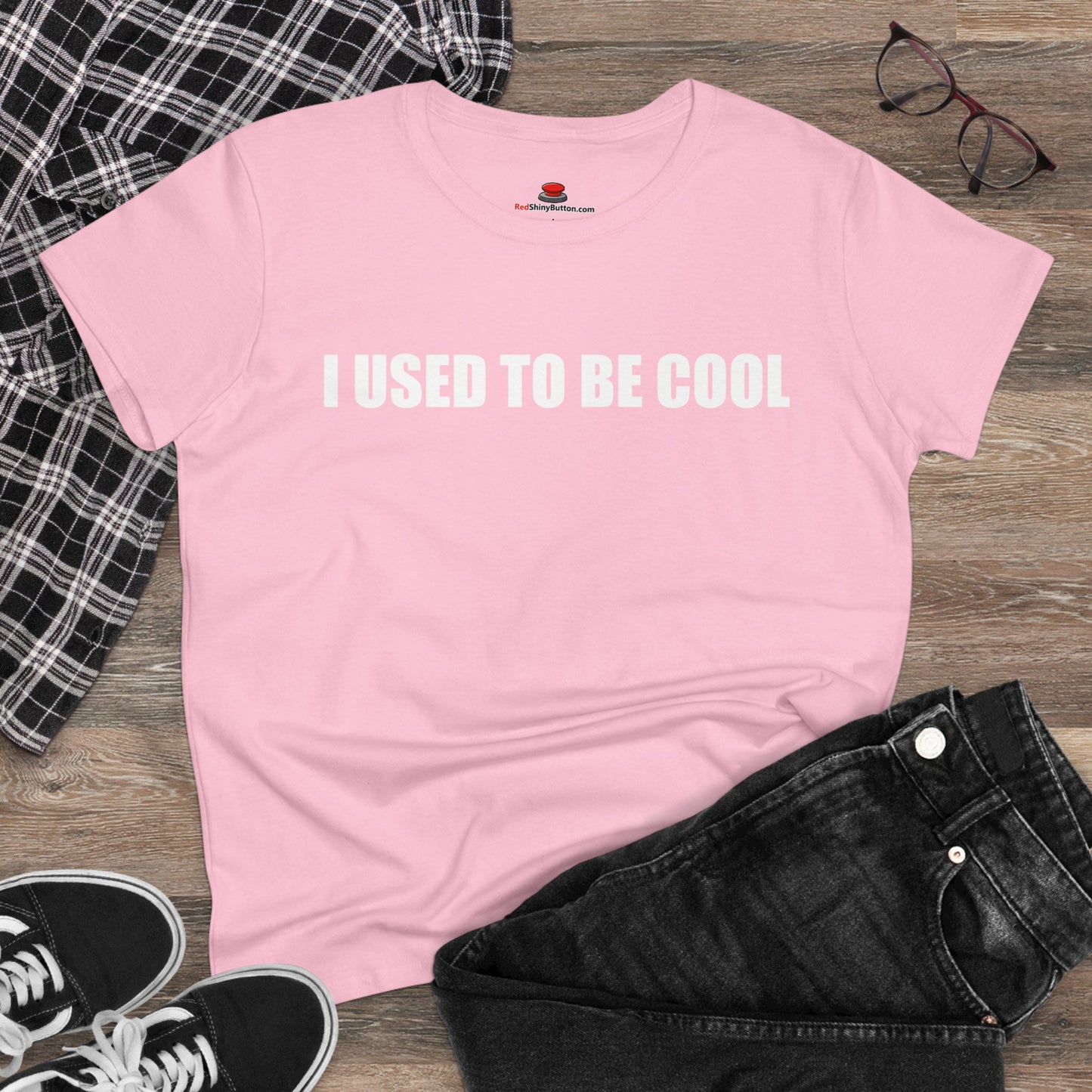 Women's Midweight Cotton I Used To Be Cool Tee