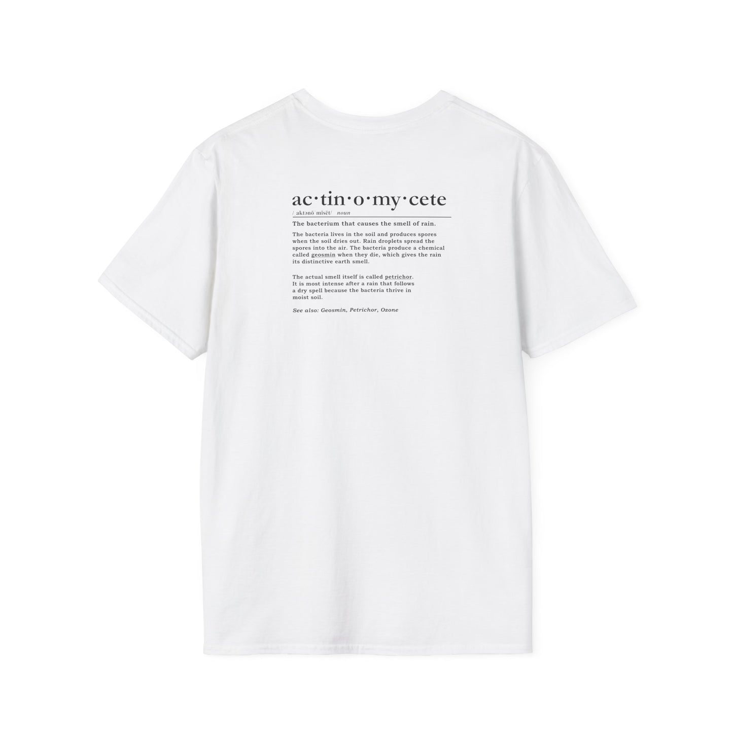 Rain Smell Definition T-Shirt - Actinomycete