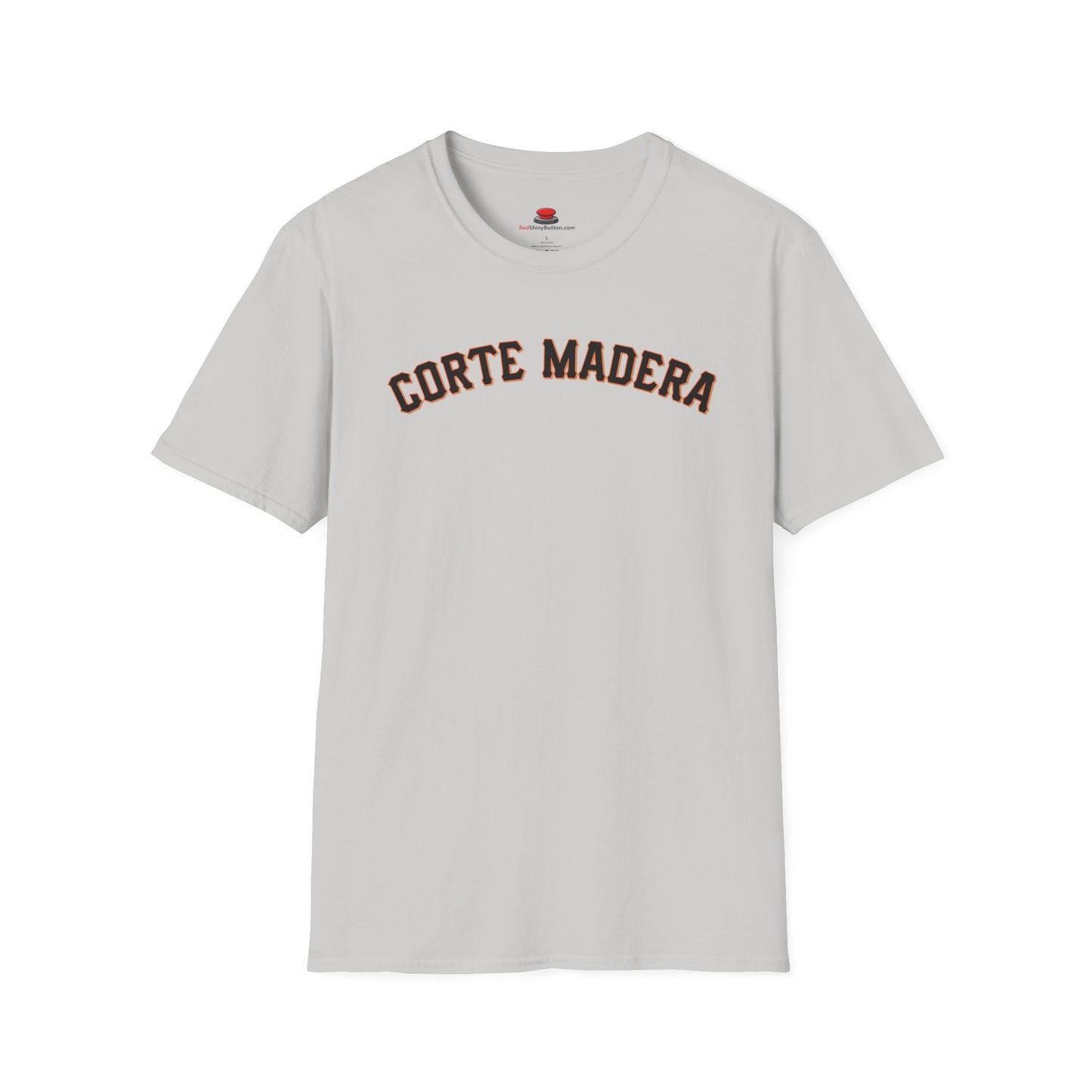 Corte Madera Baseball Font T-Shirt