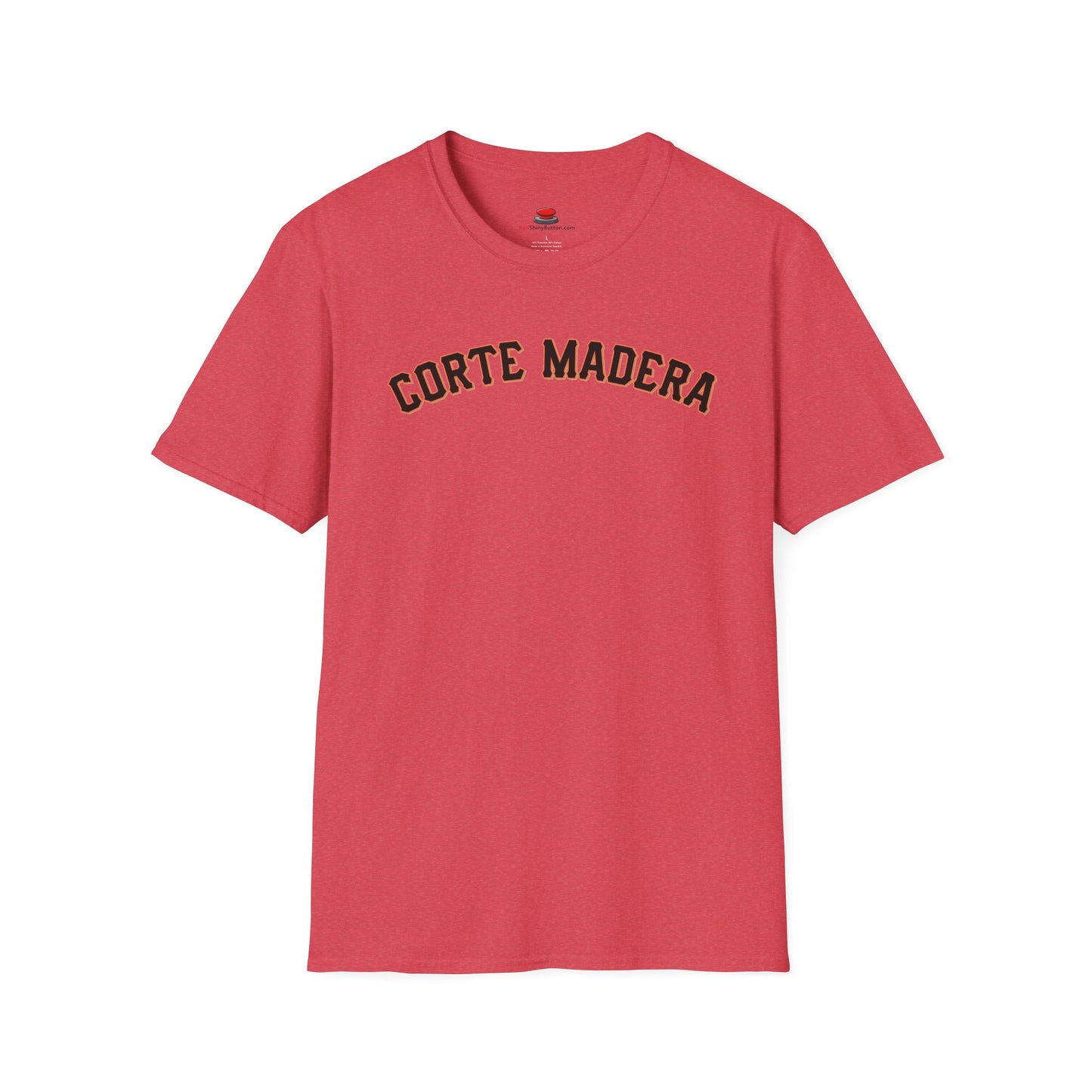 Corte Madera Baseball Font T-Shirt
