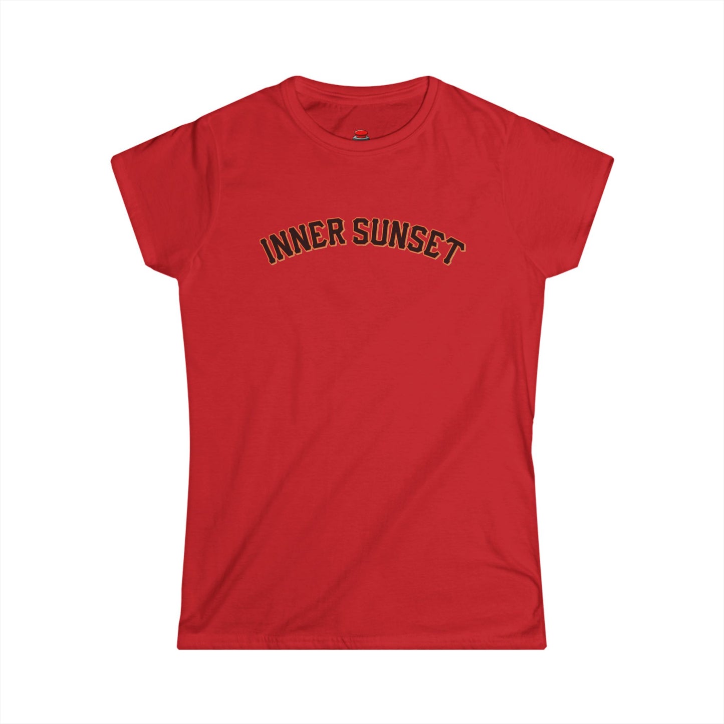 Inner Sunset San Francisco Giants Baseball Woman's Tee