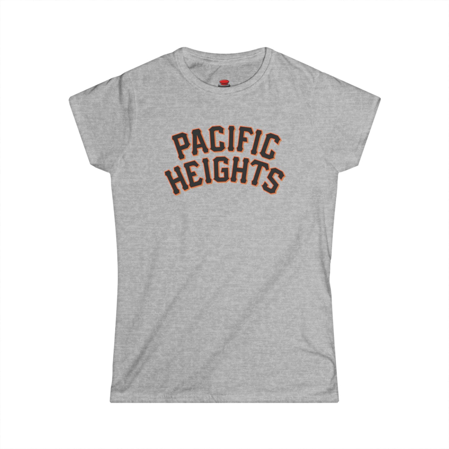 Women's Tee - Pacific Heights San Francisco Giants Inspired Tshirt