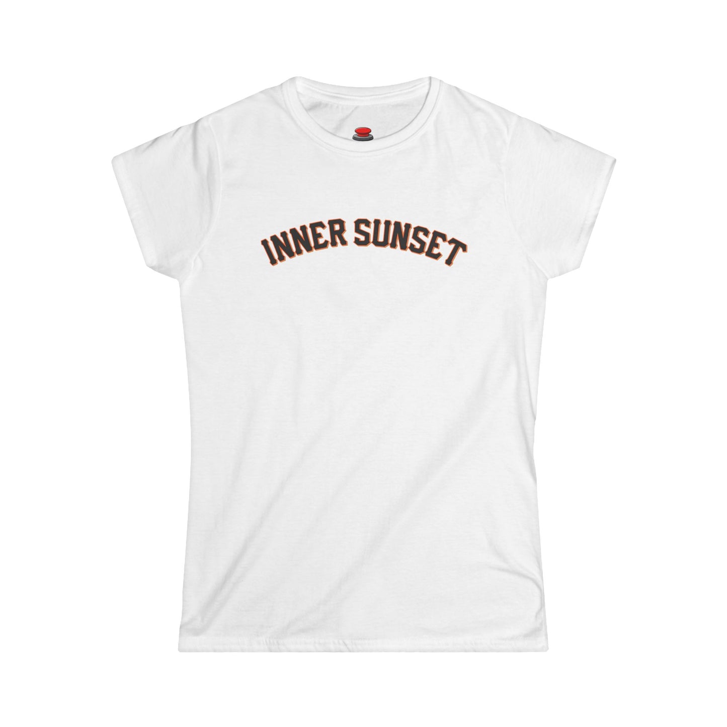 Inner Sunset San Francisco Giants Baseball Woman's Tee