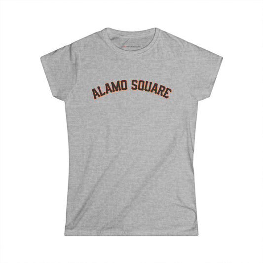 Women's Tee Alamo Square SF Giants Inspired Font Shirt