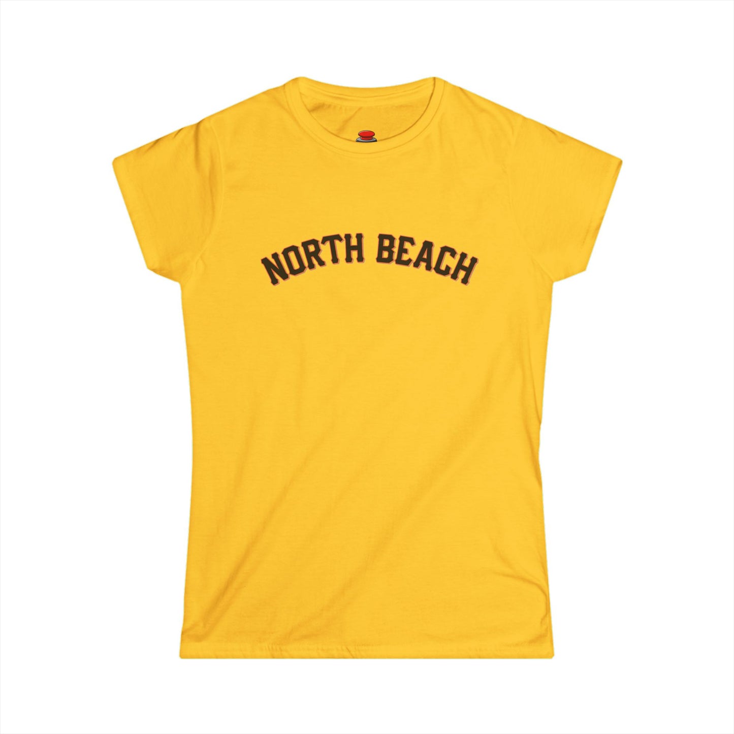 North Beach San Francisco Giants Baseball Woman's Tee