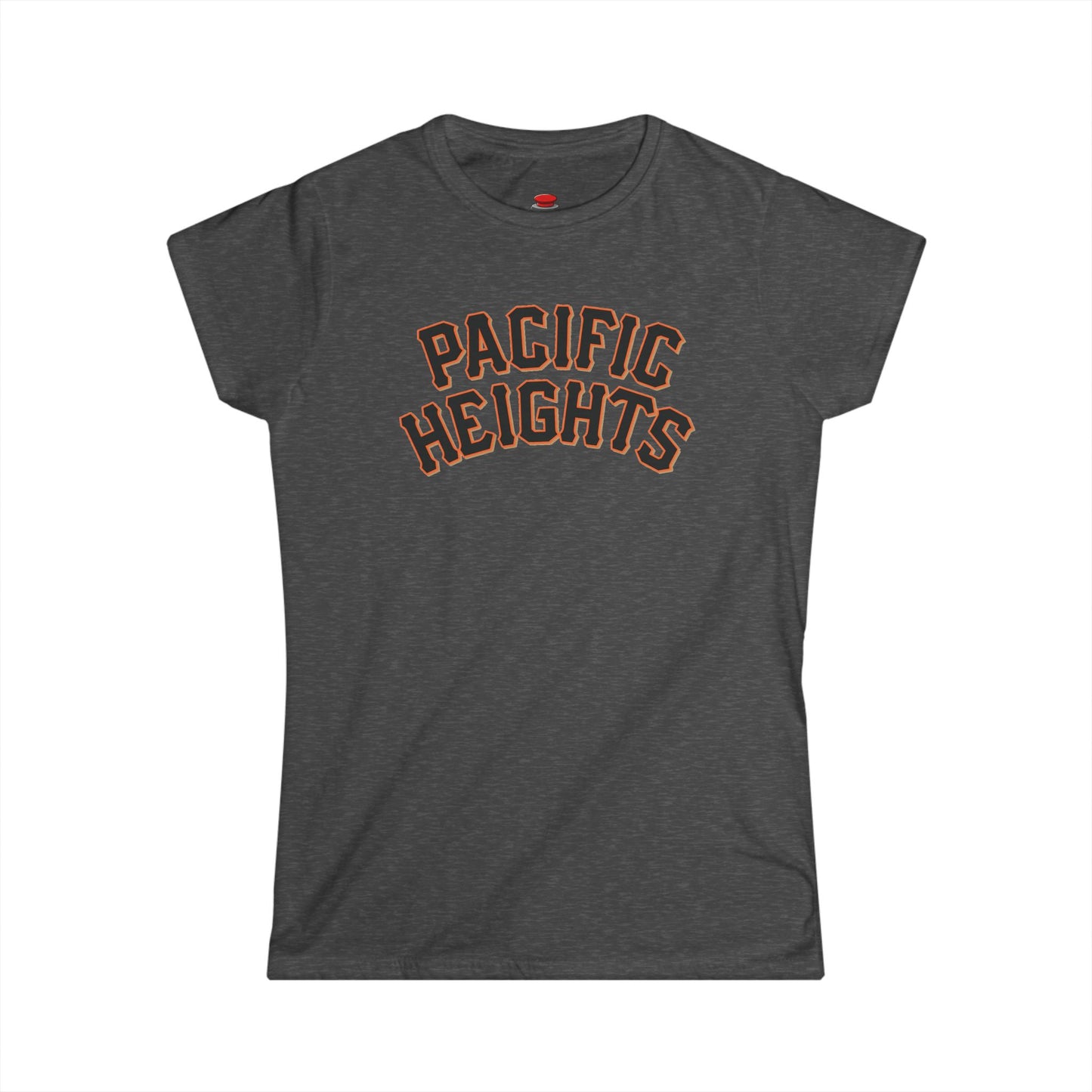 Women's Tee - Pacific Heights San Francisco Giants Inspired Tshirt