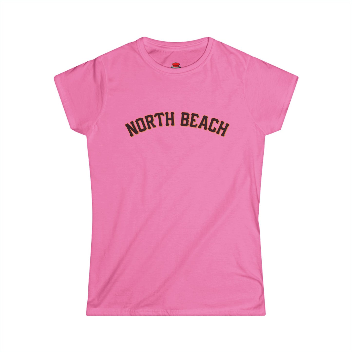 North Beach San Francisco Giants Baseball Woman's Tee