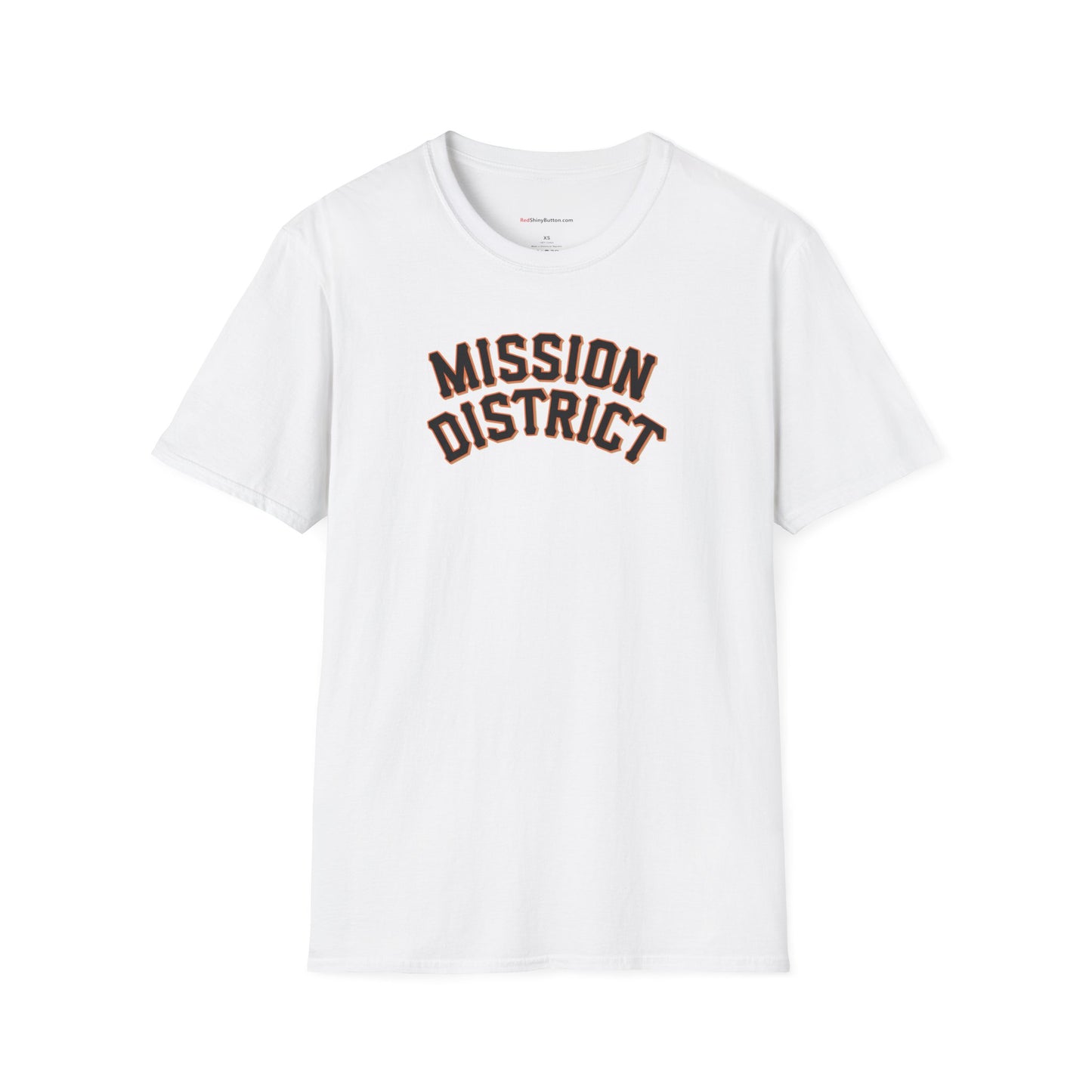 Mission District Unisex T-Shirt - San Francisco Giants Inspired Font