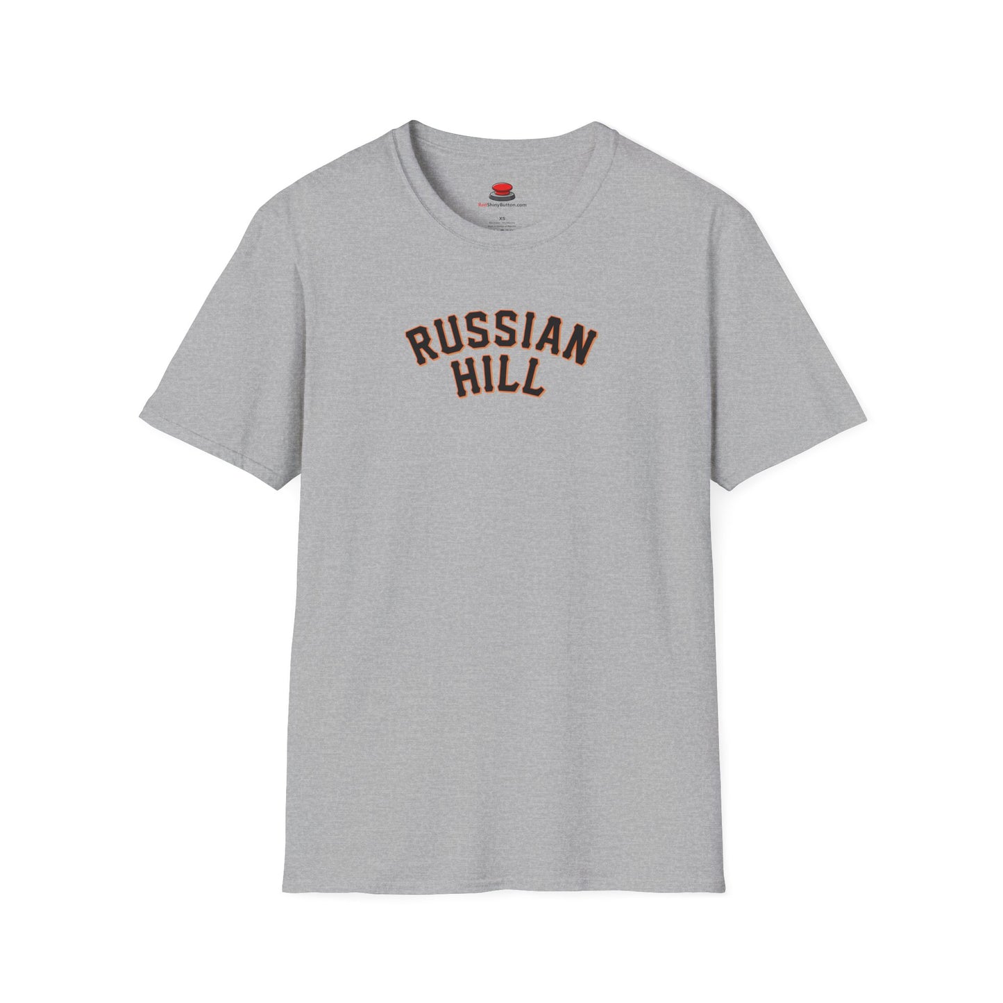 San Francisco Giants Inspired Unisex T-Shirt - Russian Hill Neighborhood