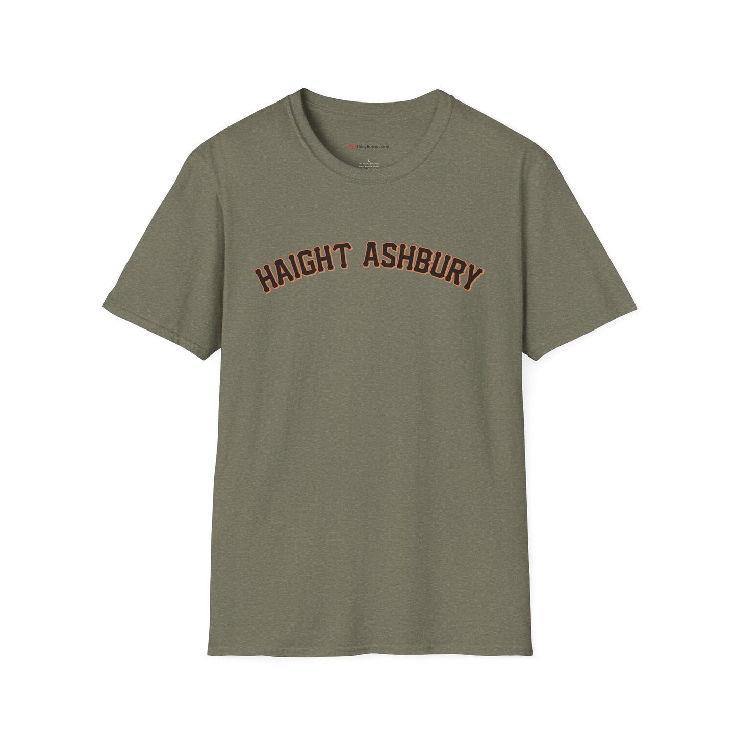 San Francisco Haight Ashbury Baseball T-Shirt