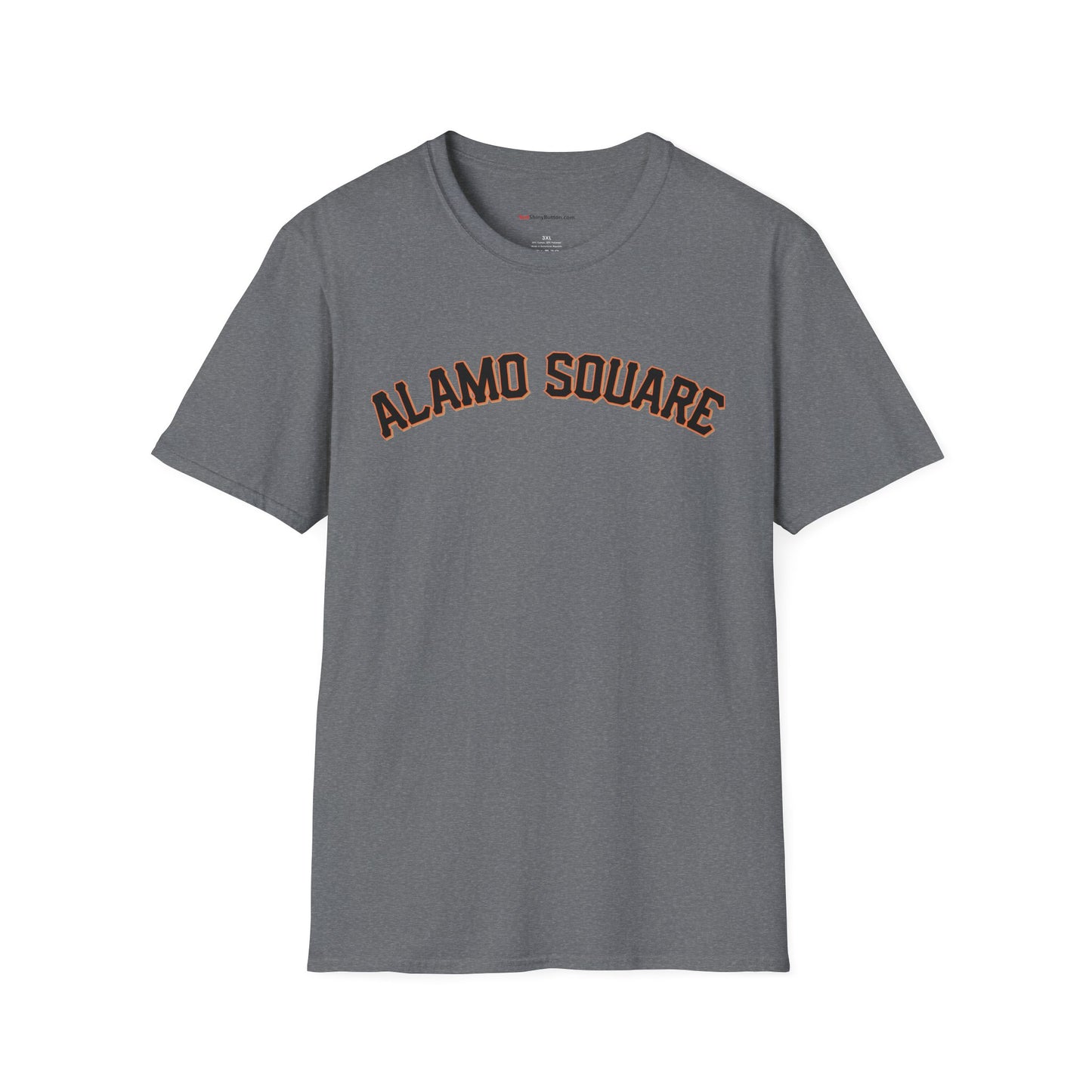 Alamo Square Baseball Font T-Shirt