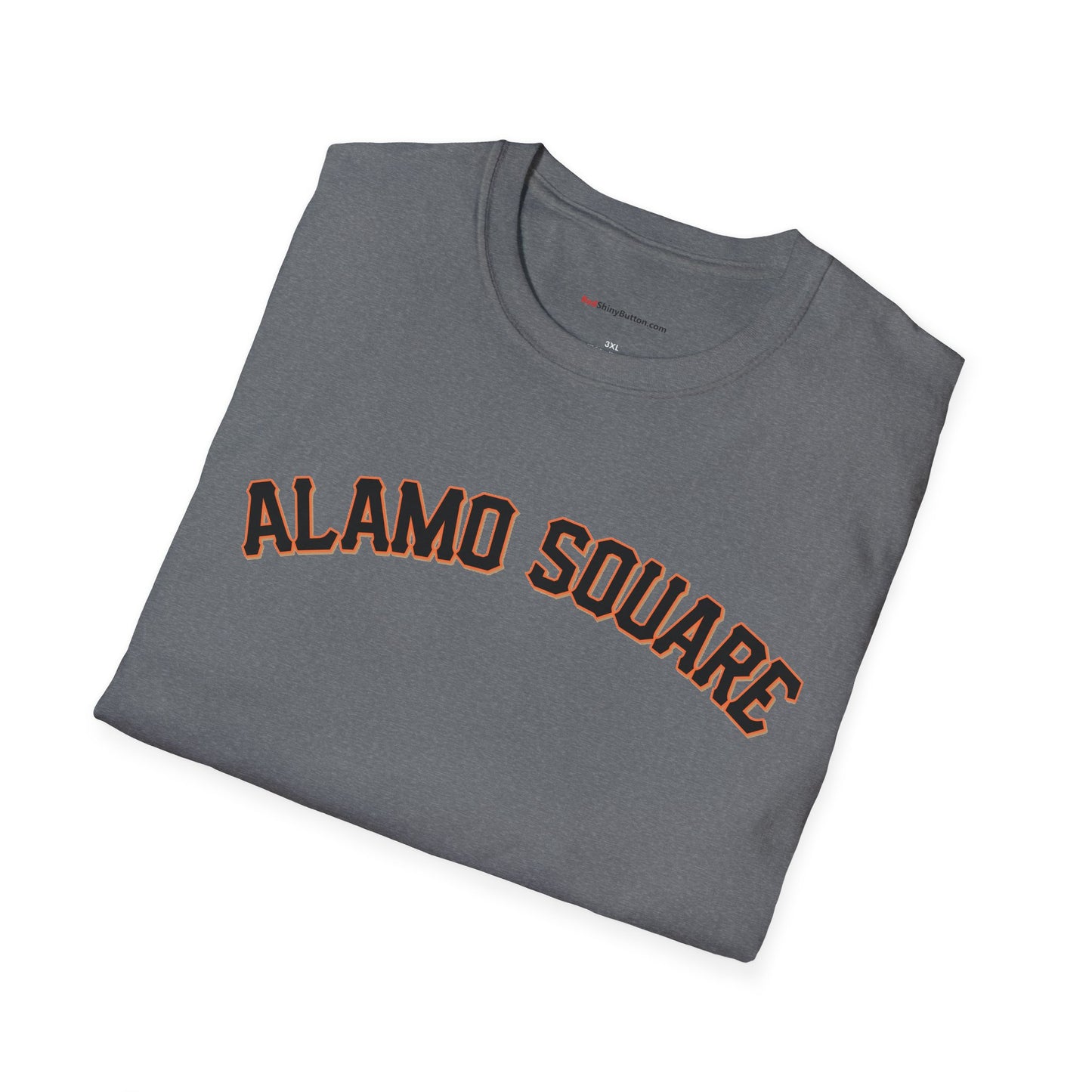 Alamo Square Baseball Font T-Shirt