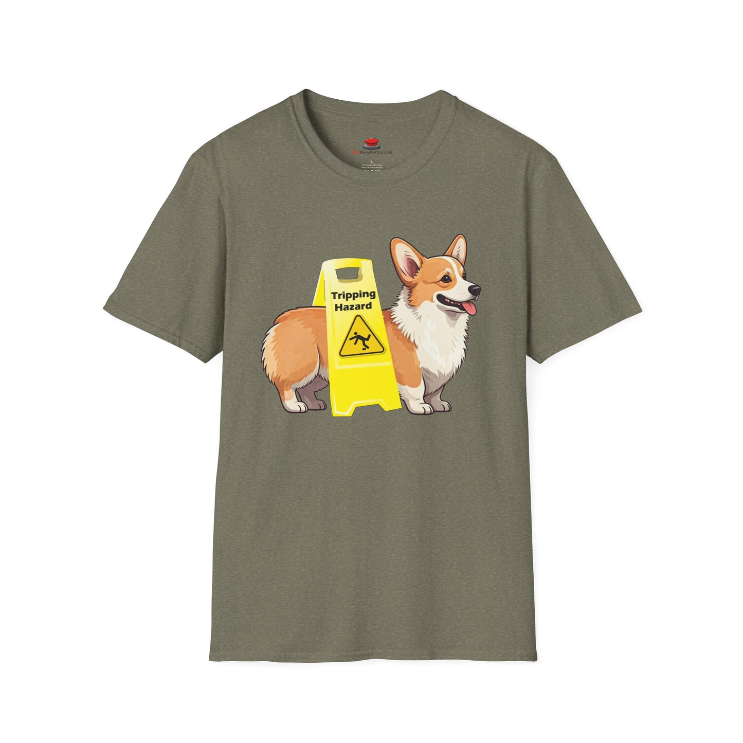 Corgi Tripping Hazard T-Shirt -unisex