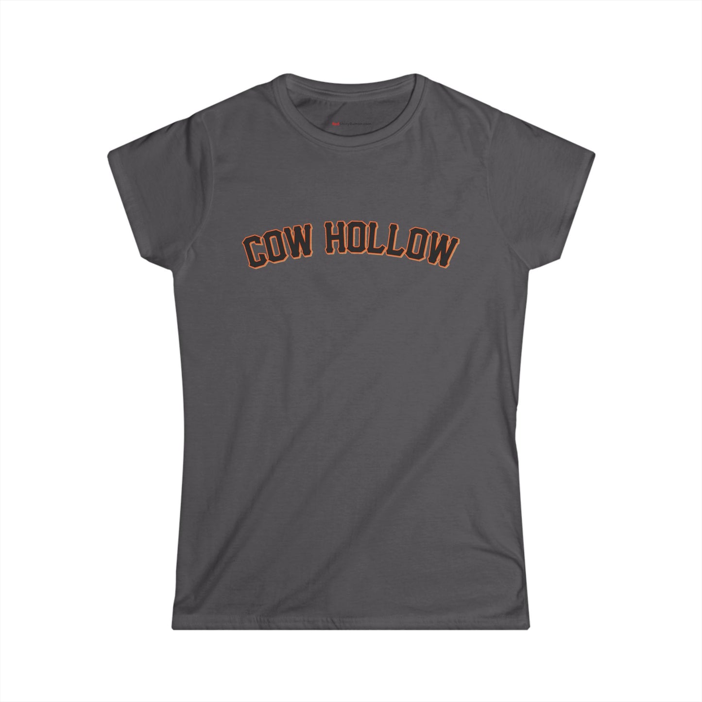 Women's Tee 'Cow Hollow' SF Giants Inspired Font T-Shirt