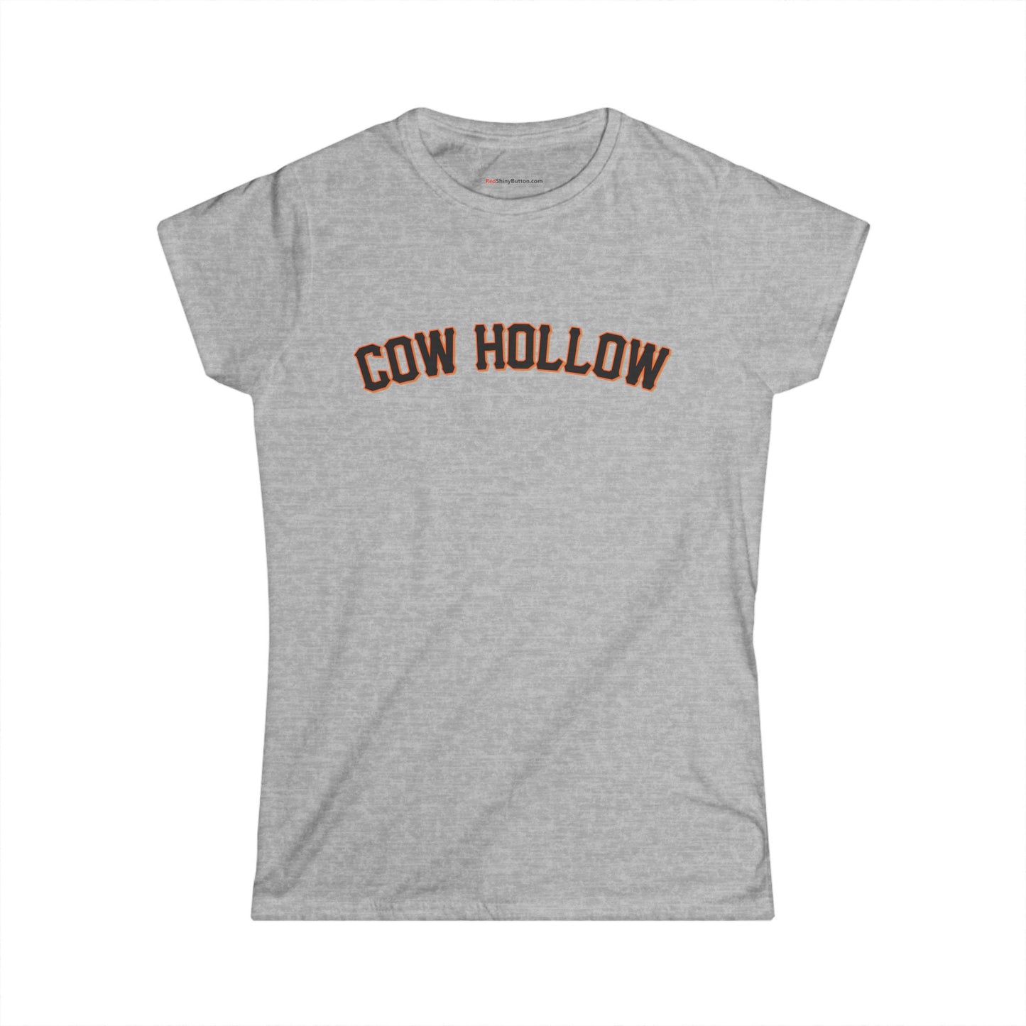 Women's Tee 'Cow Hollow' SF Giants Inspired Font T-Shirt