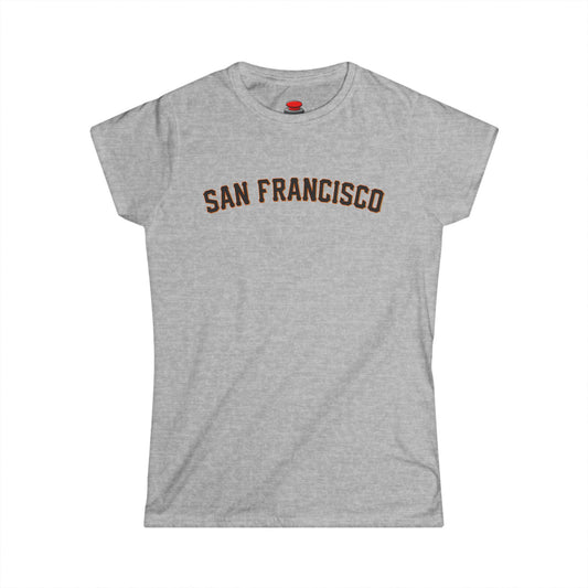 San Francisco Women's Tee - Giants Inspired Font