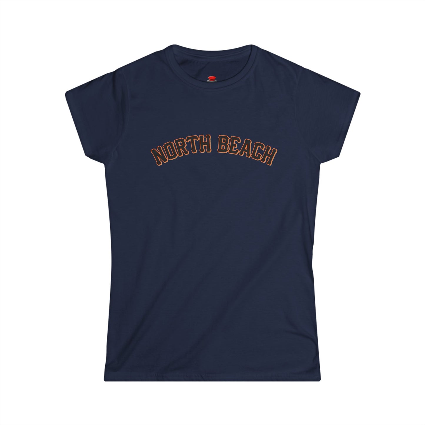 North Beach San Francisco Giants Baseball Woman's Tee