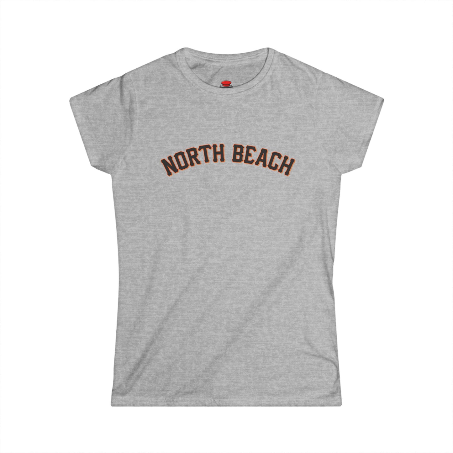 North Beach San Francisco Giants Baseball Woman's Tee