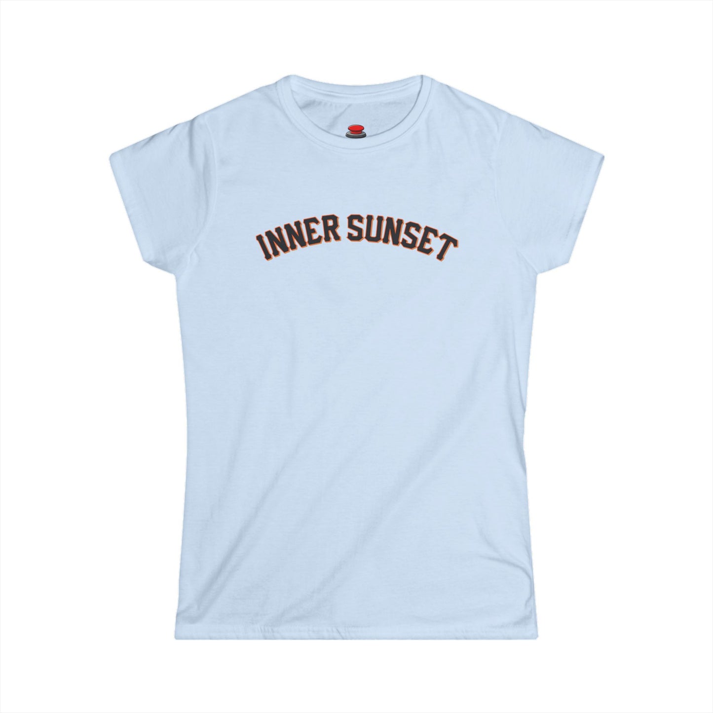 Inner Sunset San Francisco Giants Baseball Woman's Tee