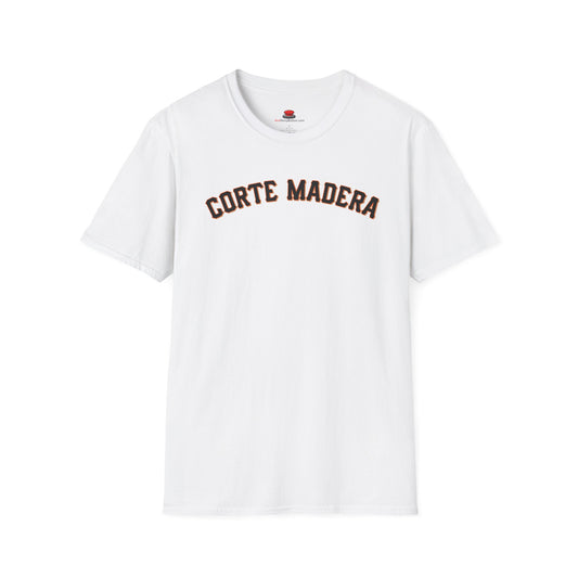 Corte Madera Baseball Font T-Shirt