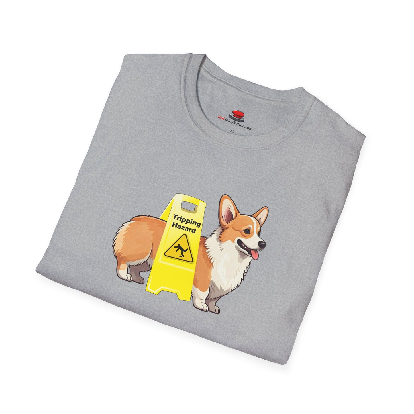 Corgi Tripping Hazard T-Shirt -unisex