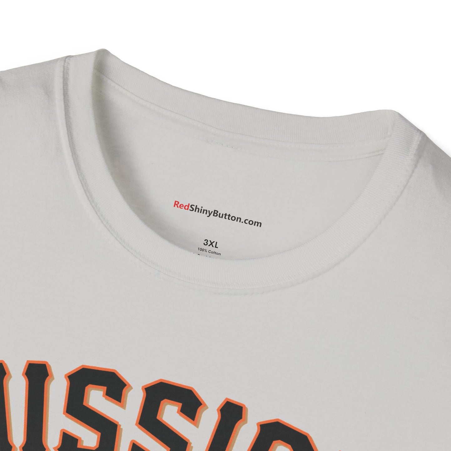 Mission District Unisex T-Shirt - San Francisco Giants Inspired Font