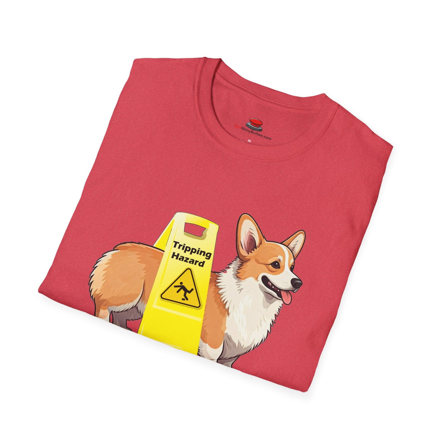 Corgi Tripping Hazard T-Shirt -unisex