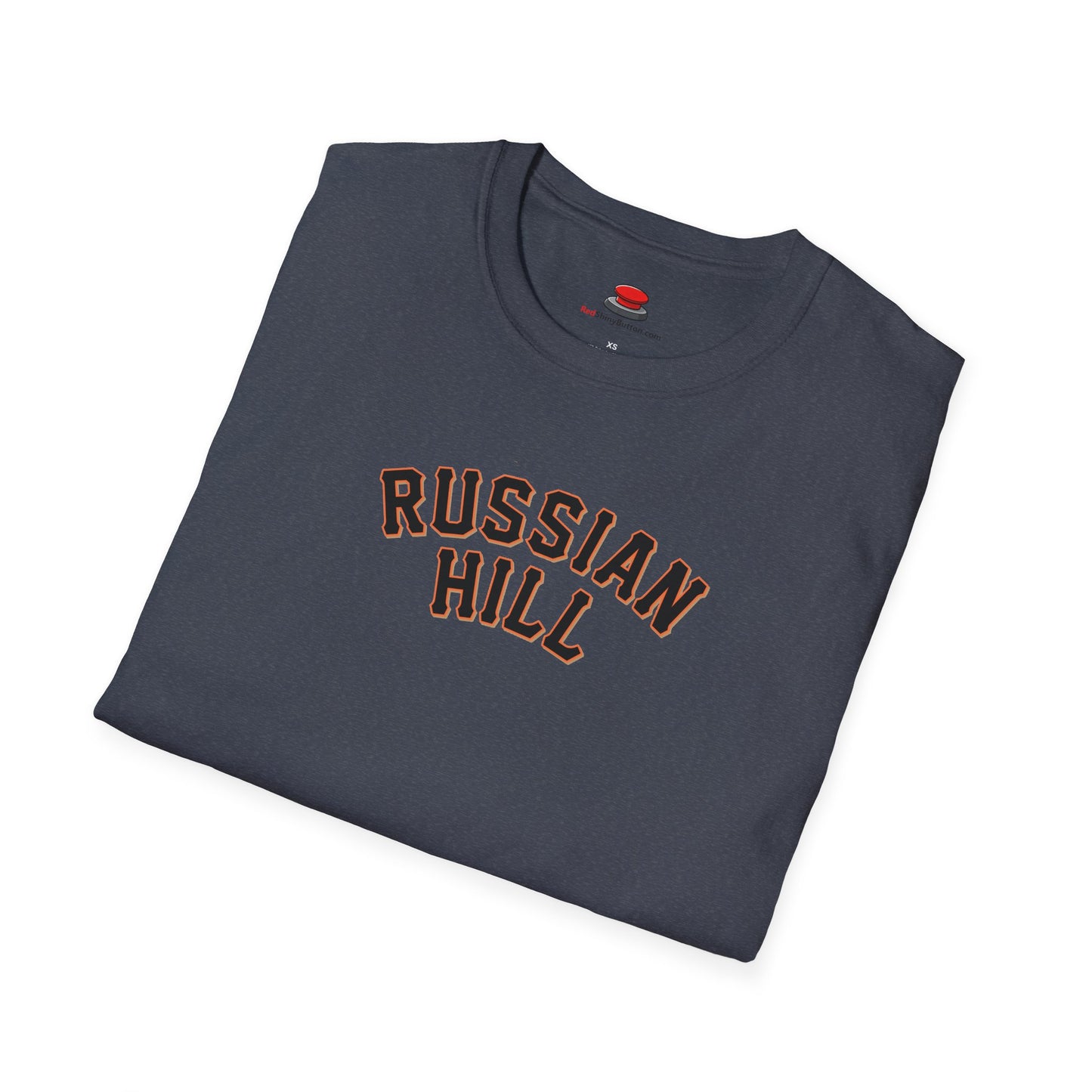 San Francisco Giants Inspired Unisex T-Shirt - Russian Hill Neighborhood