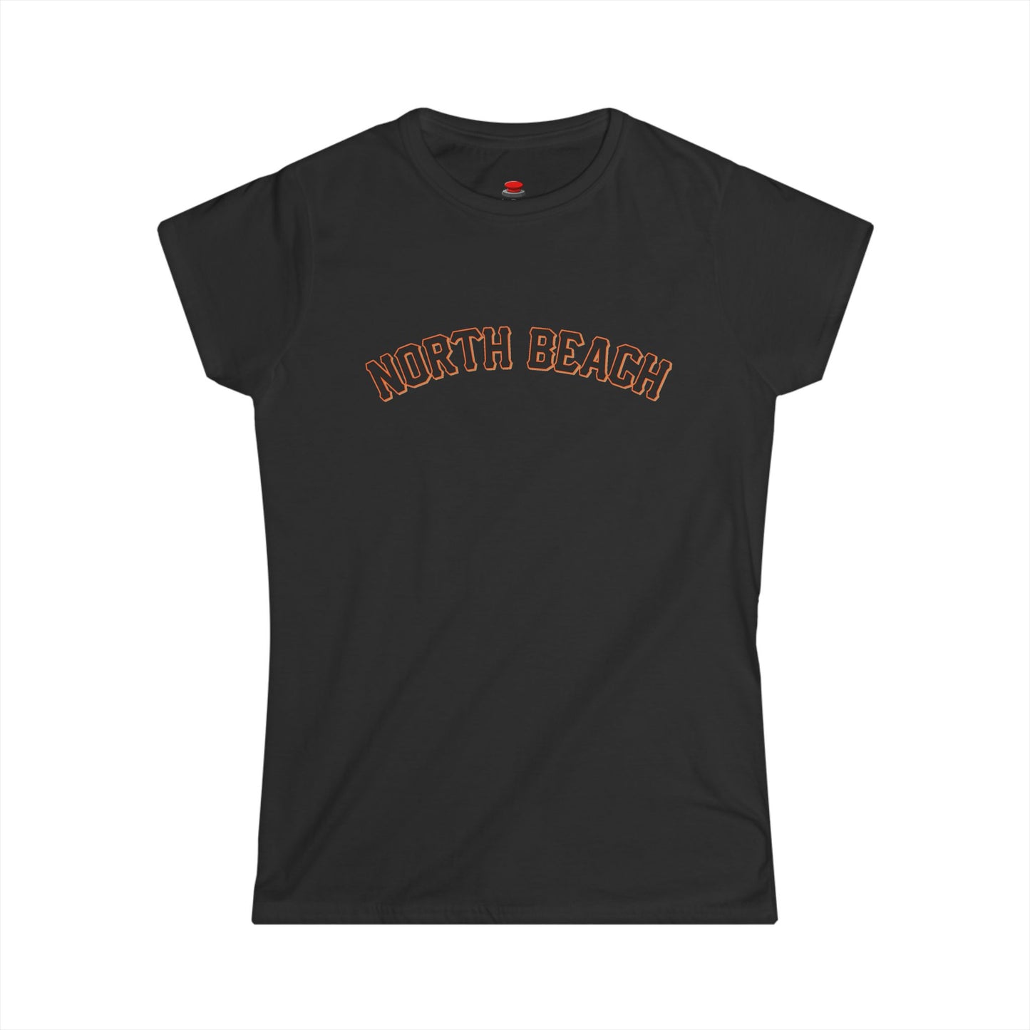 North Beach San Francisco Giants Baseball Woman's Tee