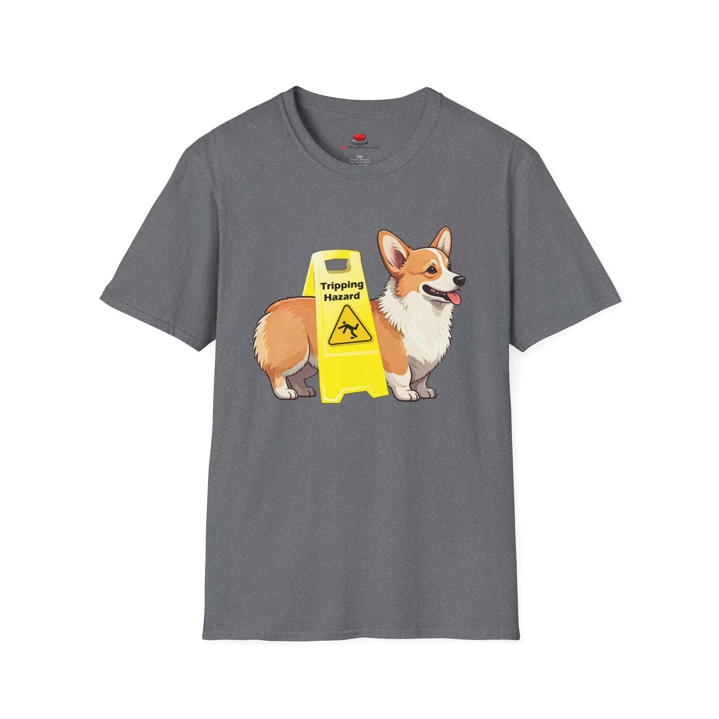 Corgi Tripping Hazard T-Shirt -unisex